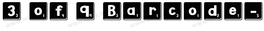 3 of 9 Barcode字体转换